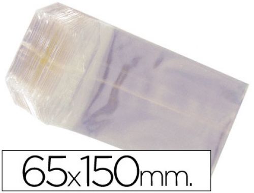 Saco celofane 65x150mm pack 100 , Branca , 28081 , 0